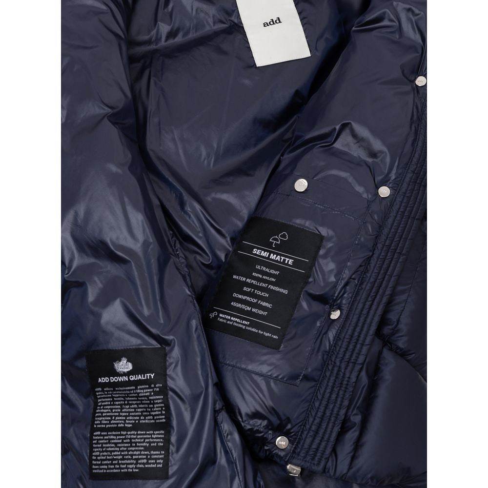 Add Blue Polyamide Jackets & Coat - Hilstor