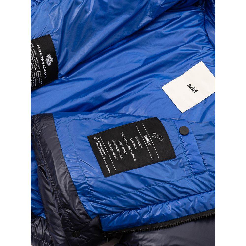 Add Blue Polyamide Jackets & Coat - Hilstor