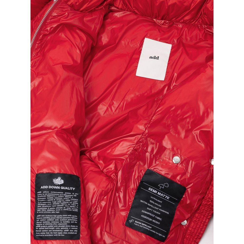 Add Red Polyamide Jackets & Coat - Hilstor