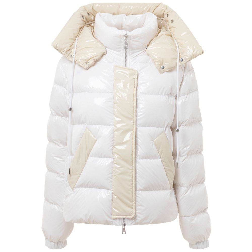 Add White Polyamide Jackets & Coat - Hilstor