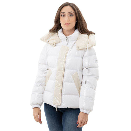 Add White Polyamide Jackets & Coat - Hilstor
