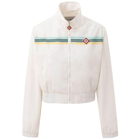 Casablanca White Polyester Sweatshirt - Hilstor