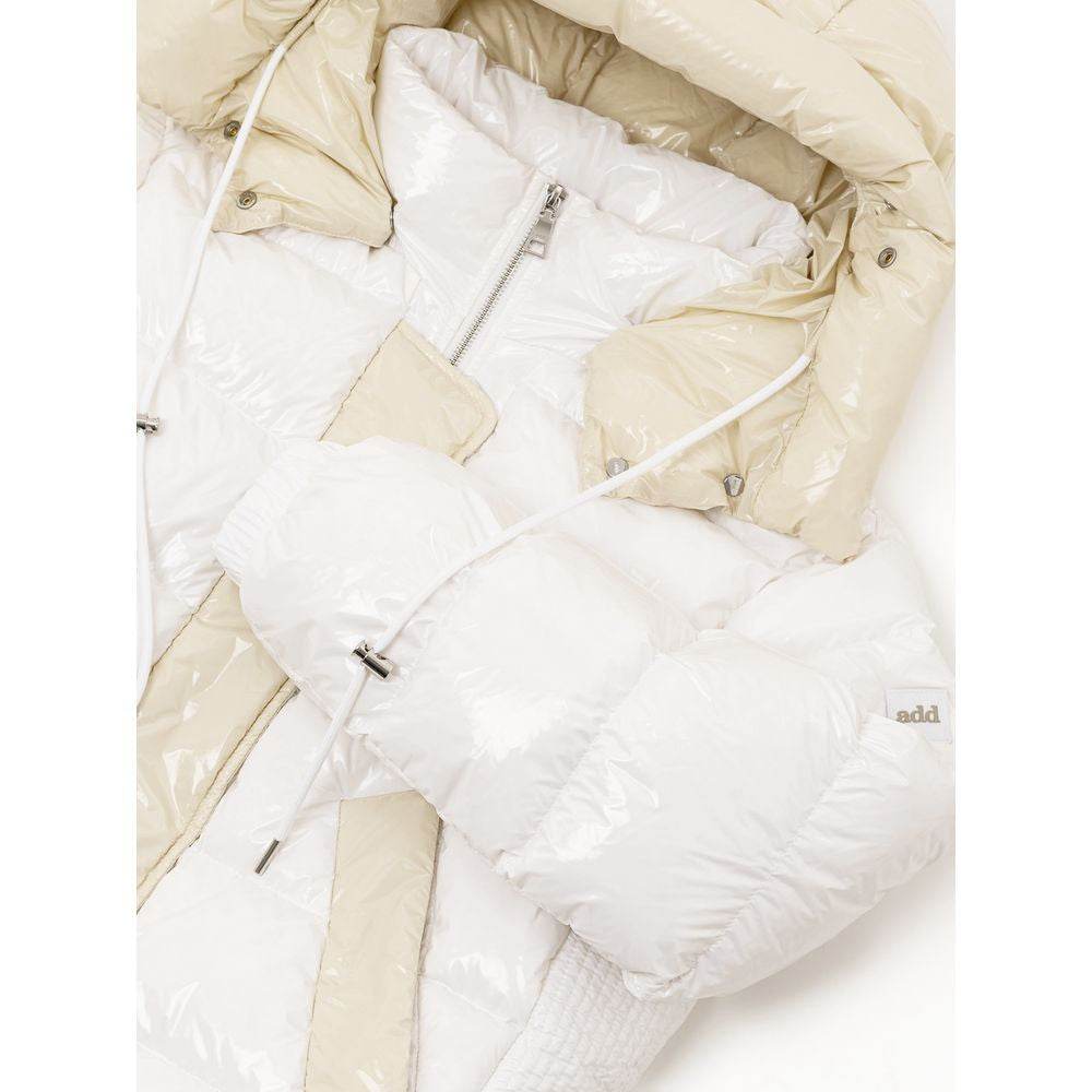 Add White Polyamide Jackets & Coat - Hilstor