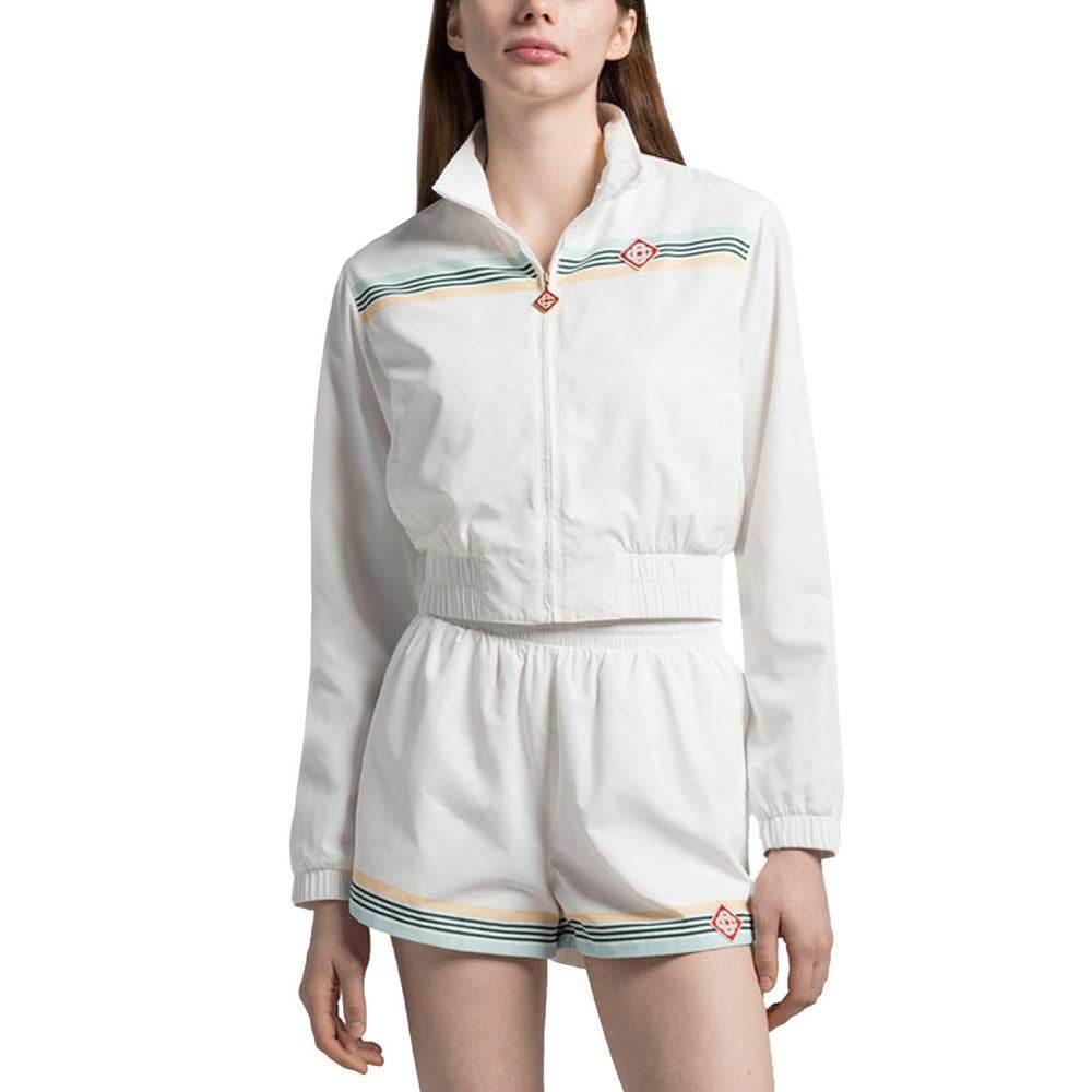 Casablanca White Polyester Sweatshirt - Hilstor