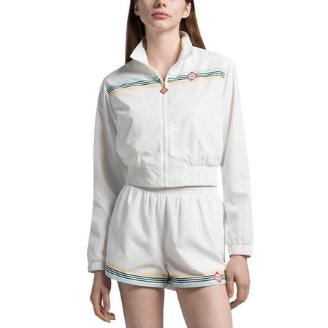 Casablanca White Polyester Sweatshirt - Hilstor