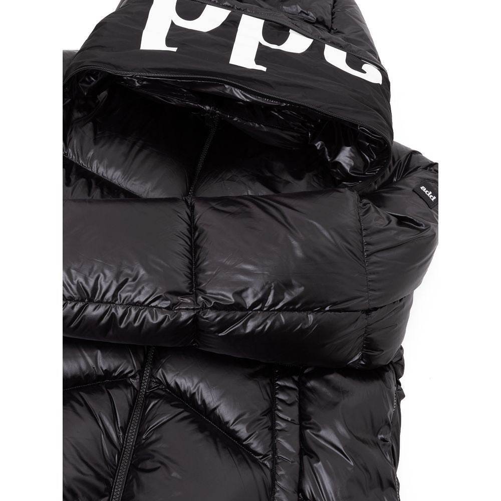Add Black Polyamide Jackets & Coat - Hilstor
