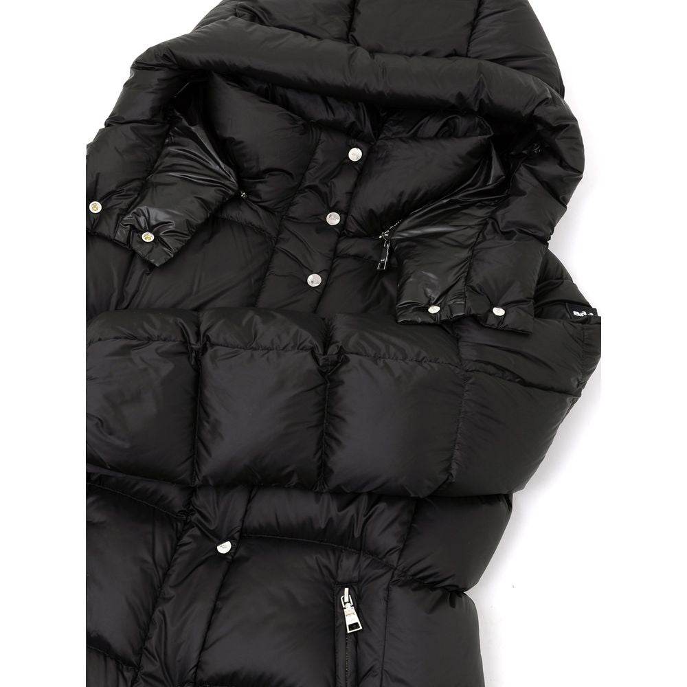 Add Black Polyamide Jackets & Coat - Hilstor