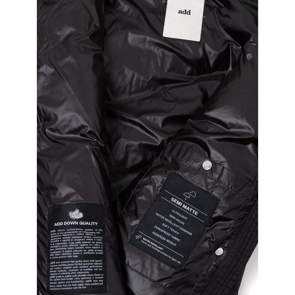 Add Black Polyamide Jackets & Coat - Hilstor