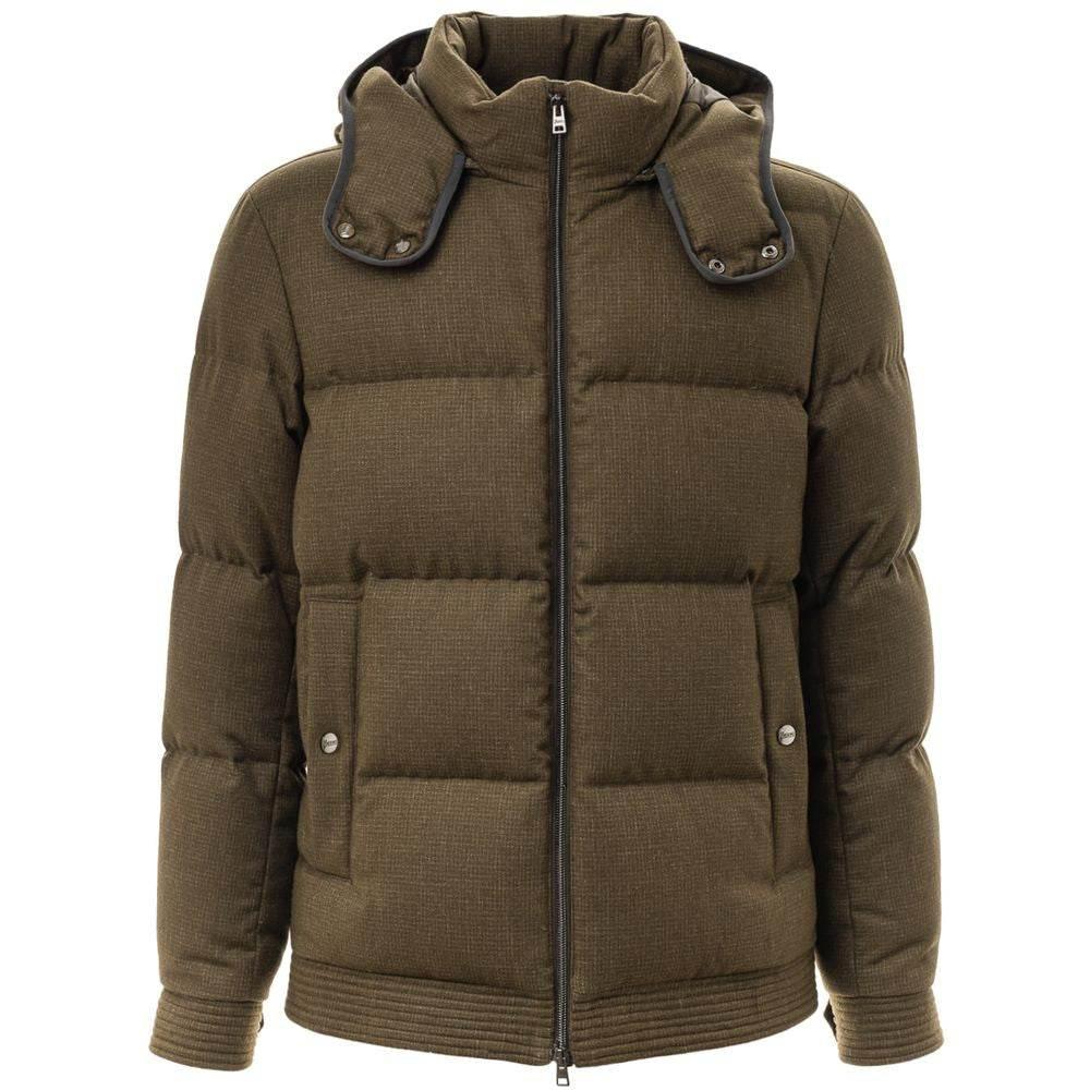 Herno Green Wool Jackets & Coat - Hilstor