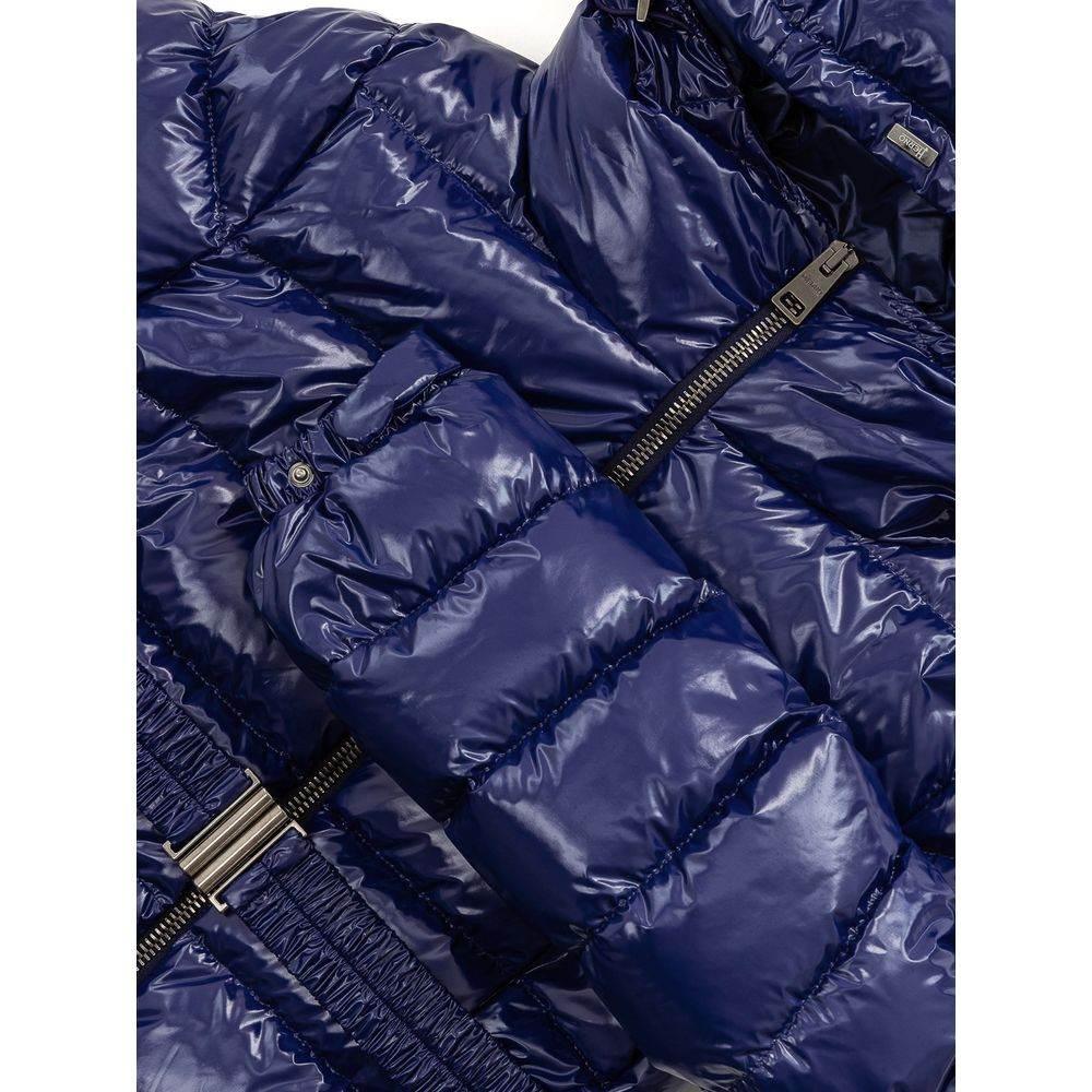 Herno Blue Polyamide Jackets & Coat - Hilstor