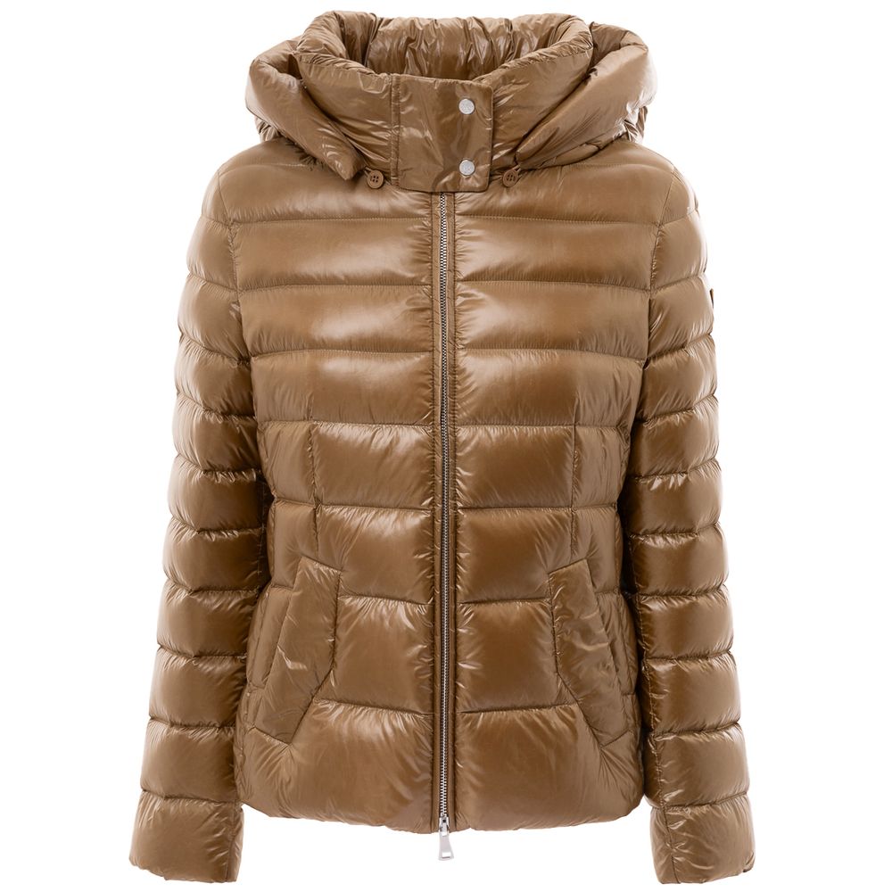 Add Brown Polyamide Jackets & Coat