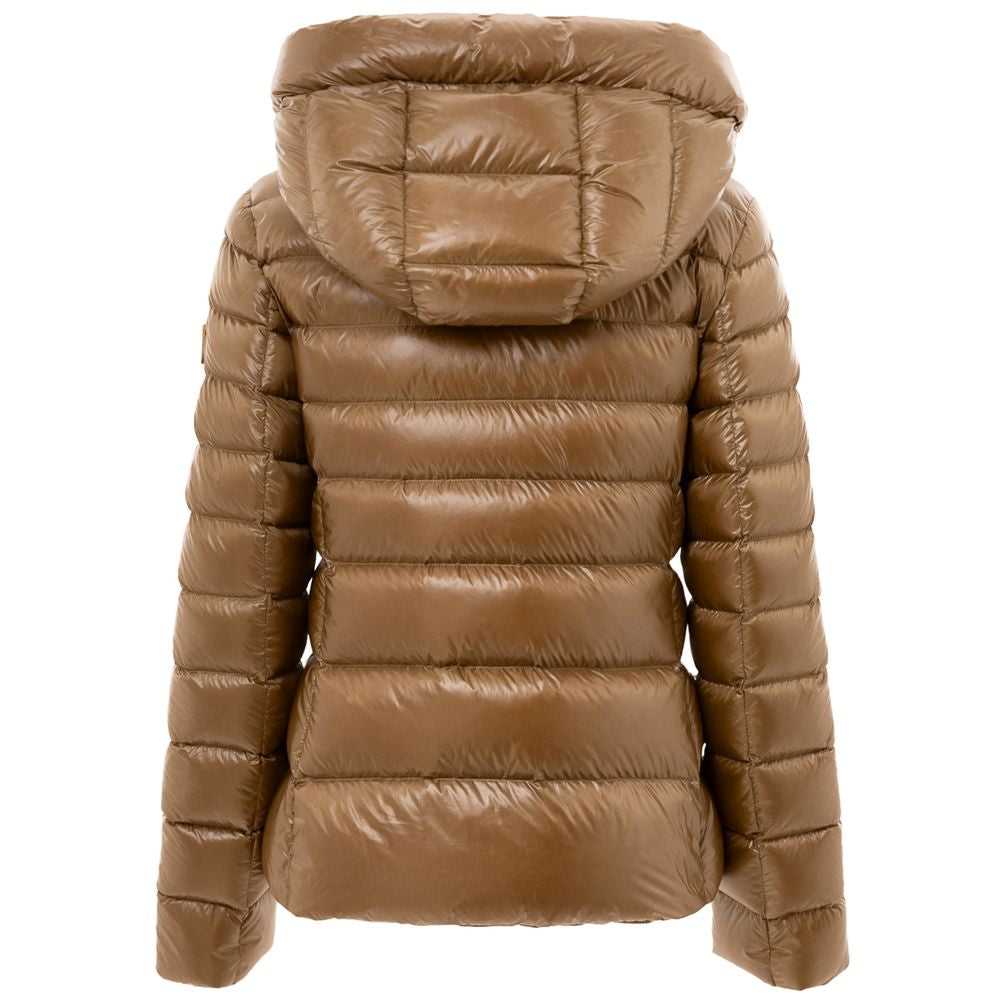 Add Brown Polyamide Jackets & Coat