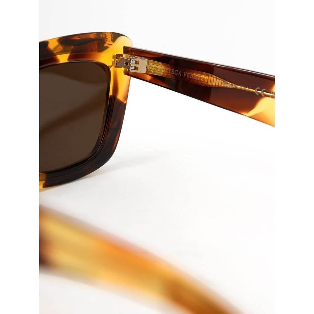 Bottega Veneta Brown Acetate Sunglasses - Hilstor