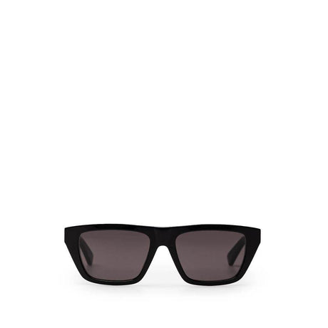 Bottega Veneta Black Acetate Sunglass - Hilstor
