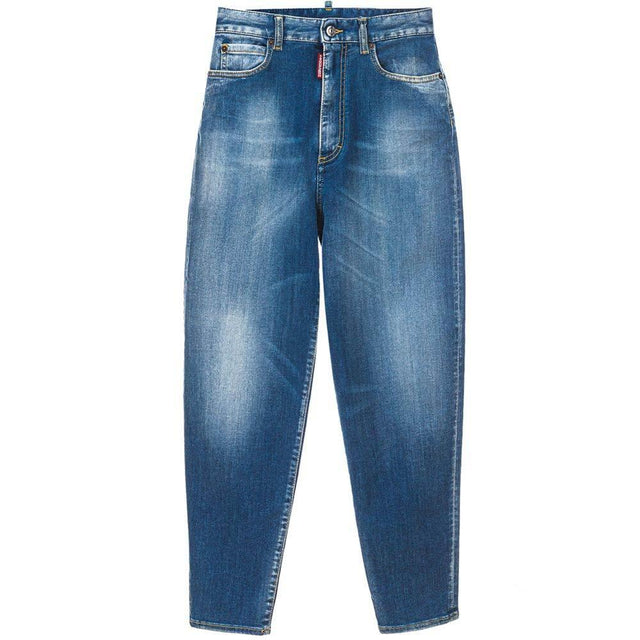 Dsquared² Blue Cotton Jeans Denim - Hilstor