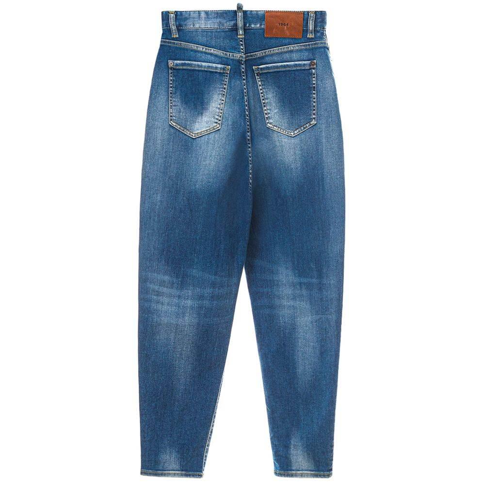 Dsquared² Blue Cotton Jeans Denim - Hilstor