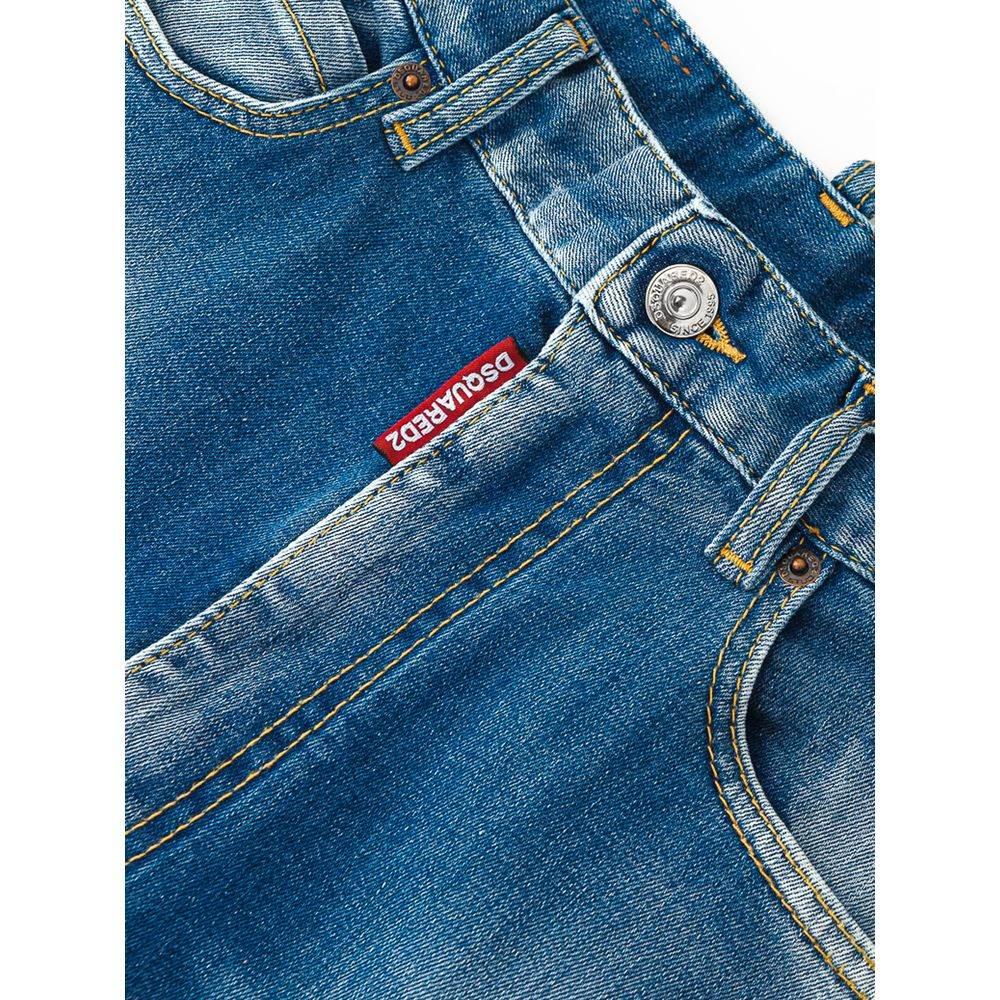 Dsquared² Blue Cotton Jeans Denim - Hilstor