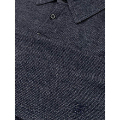 Corneliani Blue Wool Polo Shirt - Hilstor