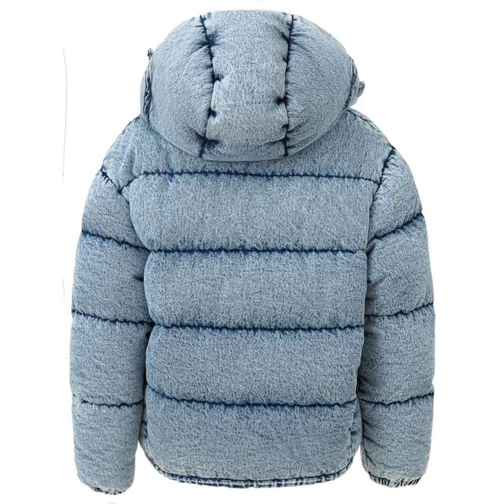 Miu Miu Blue Polyester Jackets & Coat - Hilstor