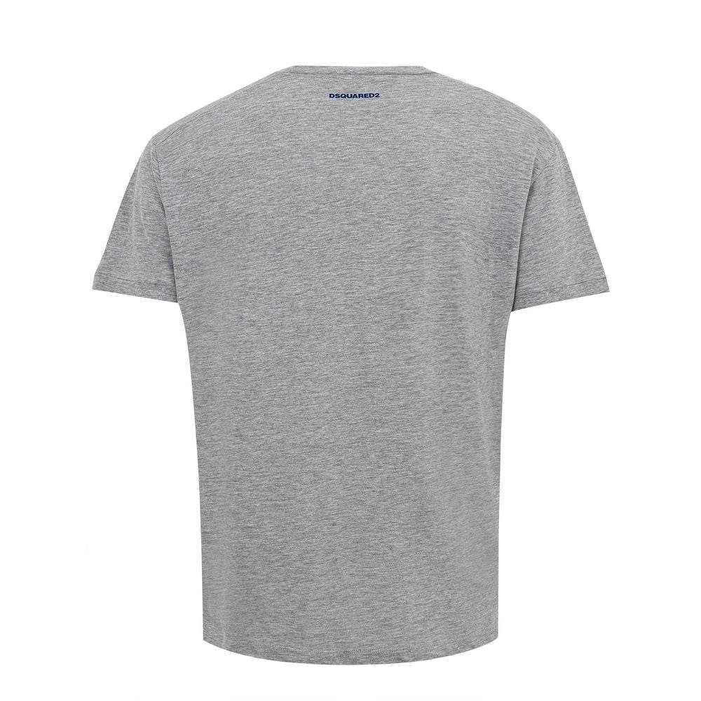 Dsquared² Gray Cotton T-Shirt - Hilstor