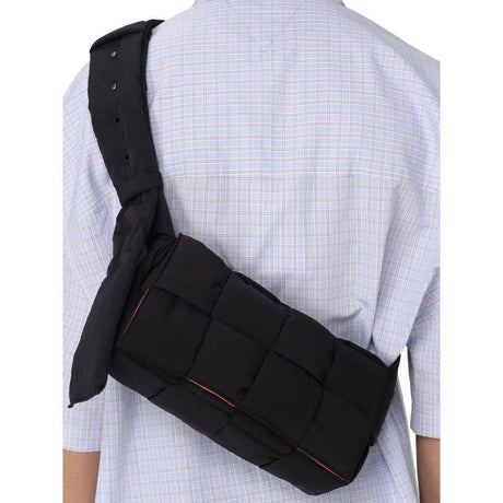 Bottega Veneta Black Nylon Bag - Hilstor