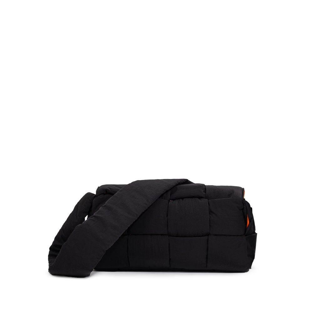 Bottega Veneta Black Nylon Bag - Hilstor