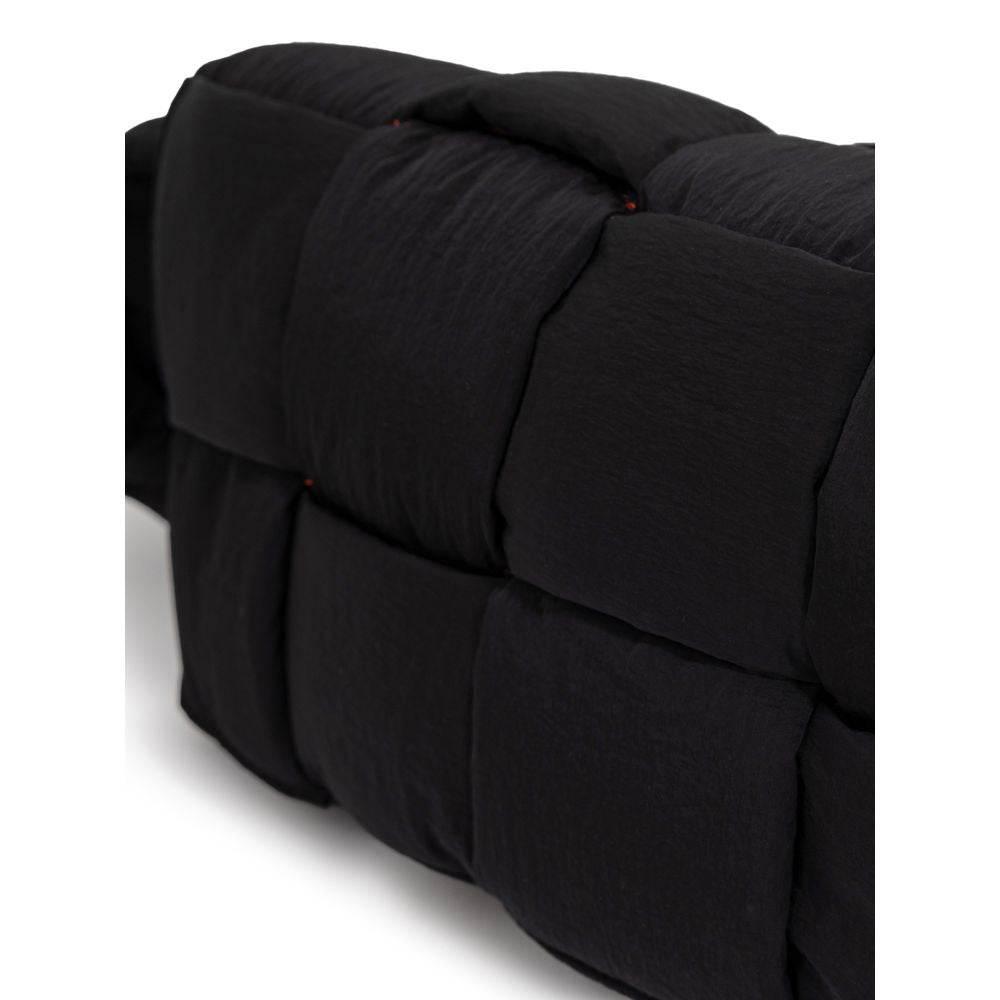 Bottega Veneta Black Nylon Bag - Hilstor