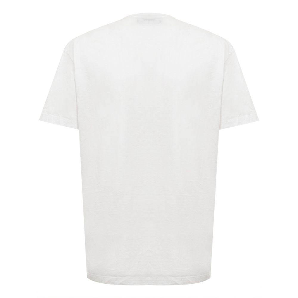 Dsquared² Chic White Cotton Staple Tee - Hilstor