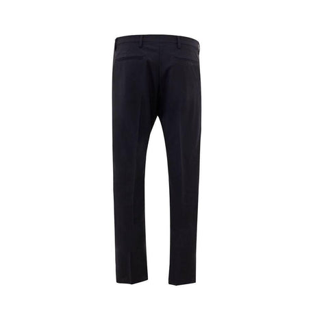 Valentino Black Wool Jeans & Pant - Hilstor
