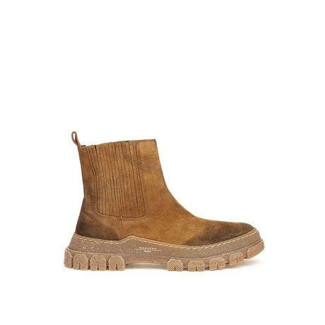 Max Mara Multicolor Suede Leather Boot - Hilstor