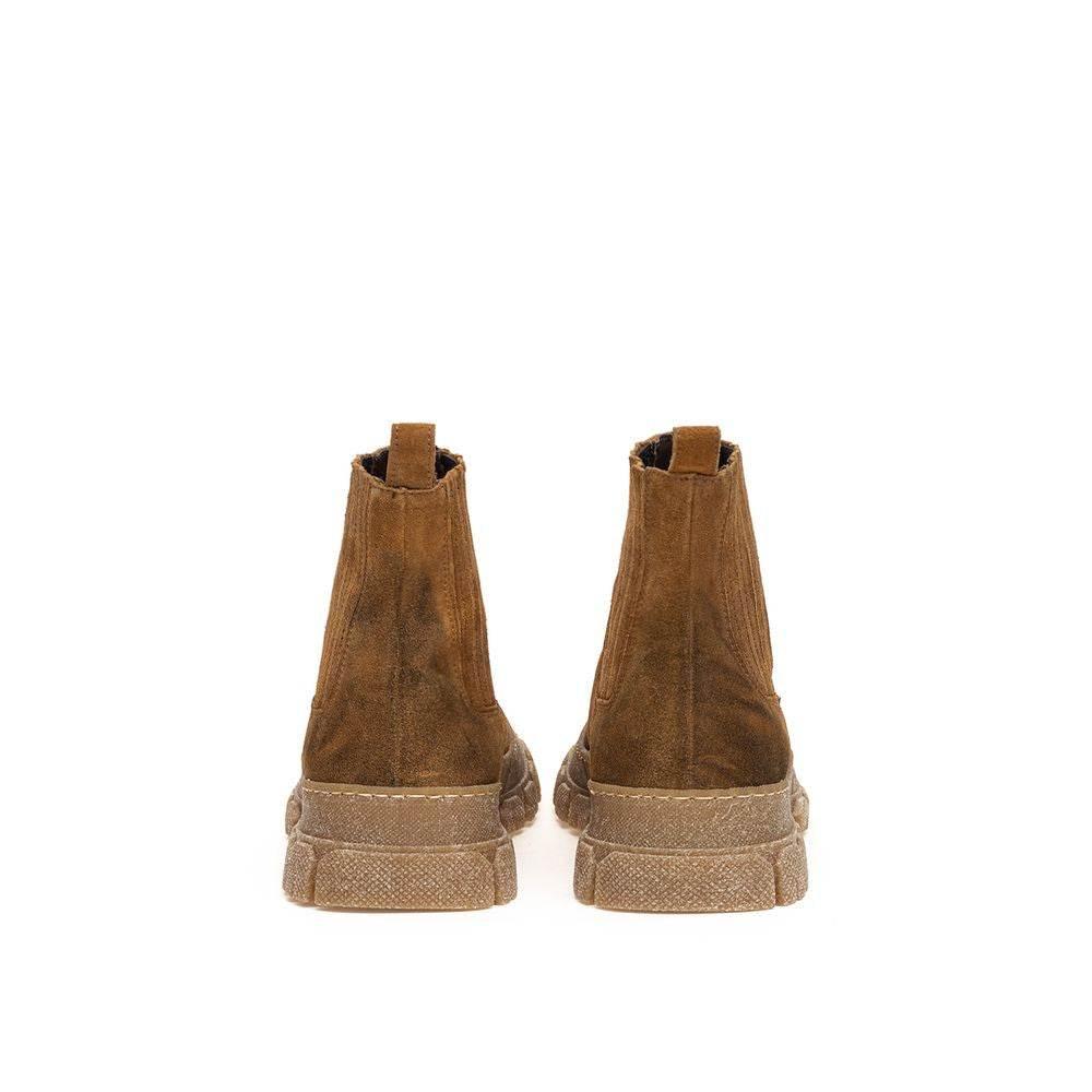 Max Mara Multicolor Suede Leather Boot - Hilstor