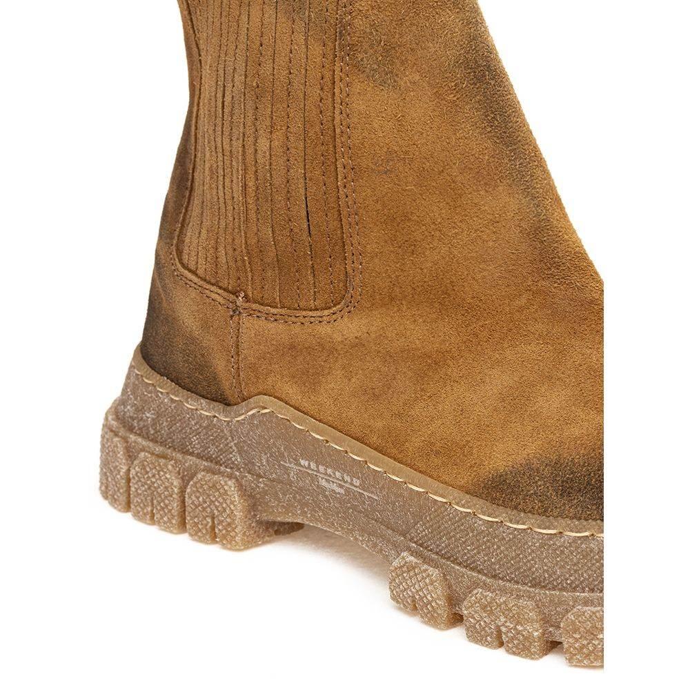 Max Mara Multicolor Suede Leather Boot - Hilstor