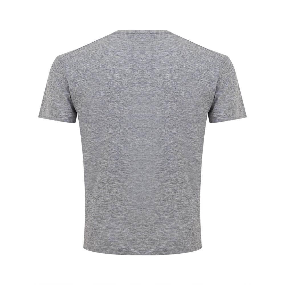 Dsquared² Sleek Gray Cotton Tee for Stylish Men - Hilstor