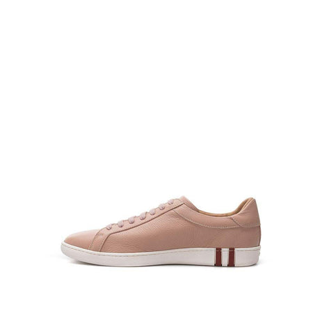 Bally Pink Leather Sneaker - Hilstor