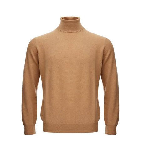 KANGRA Elegant Woolen Brown Sweater for Men - Hilstor