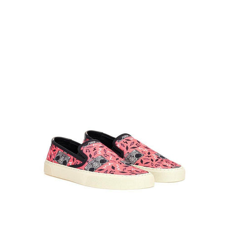 Saint Laurent Pink Cotton Sneaker - Hilstor