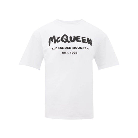 Alexander McQueen White Cotton Tops & T-Shirt - Hilstor