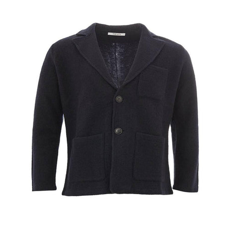 KANGRA Elegant Woolen Blue Jacket for Men - Hilstor