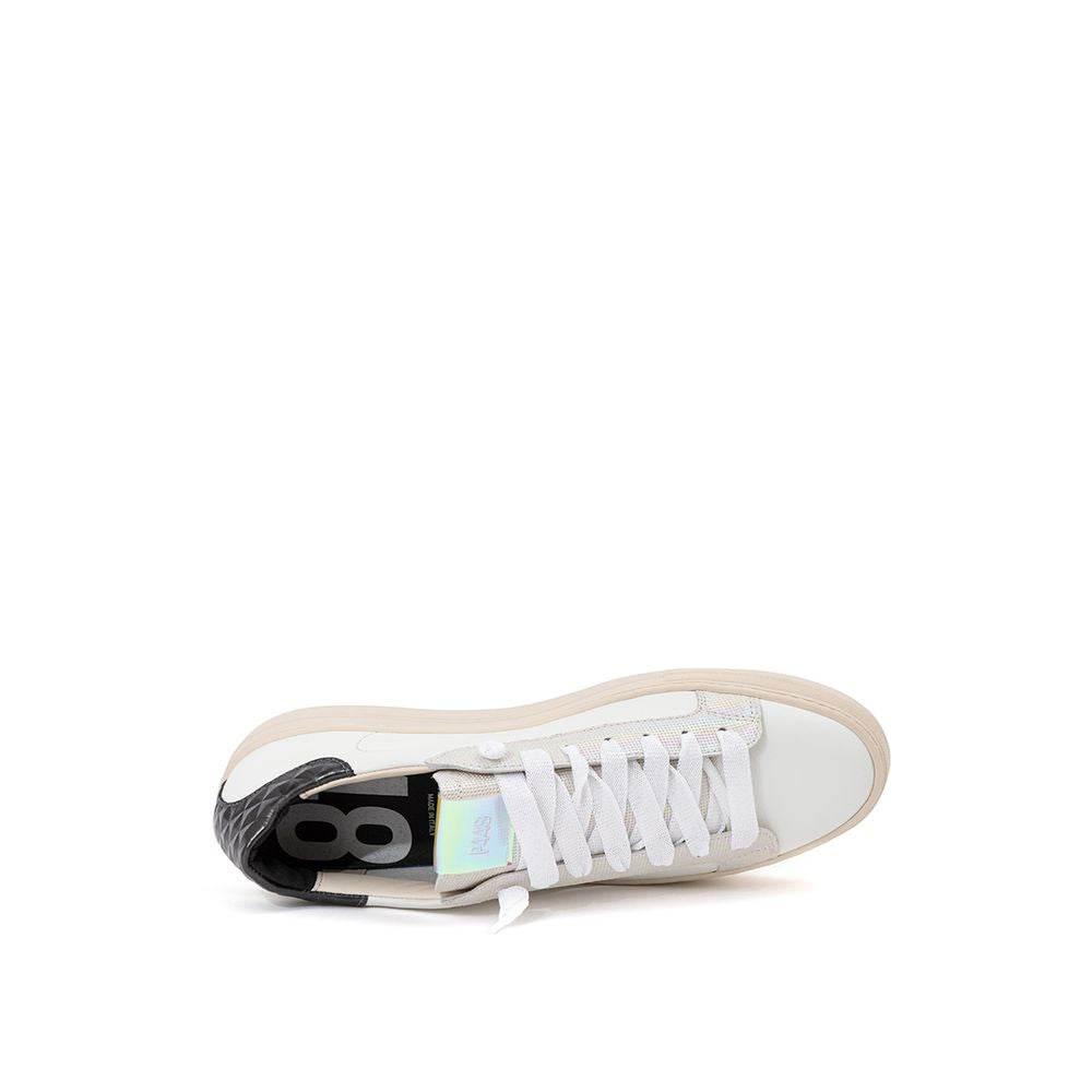 P448 Elevate Your Sneaker Game with All-White Italian Leather Kicks - Hilstor