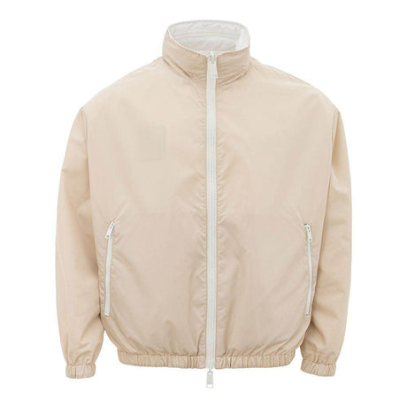 Armani Exchange Beige Polyamide Jacket for the Modern Man - Hilstor