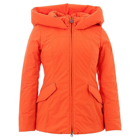 Peuterey Elegant Orange Polyester Jacket for Women - Hilstor
