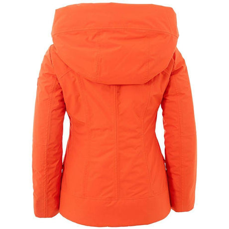 Peuterey Elegant Orange Polyester Jacket for Women - Hilstor