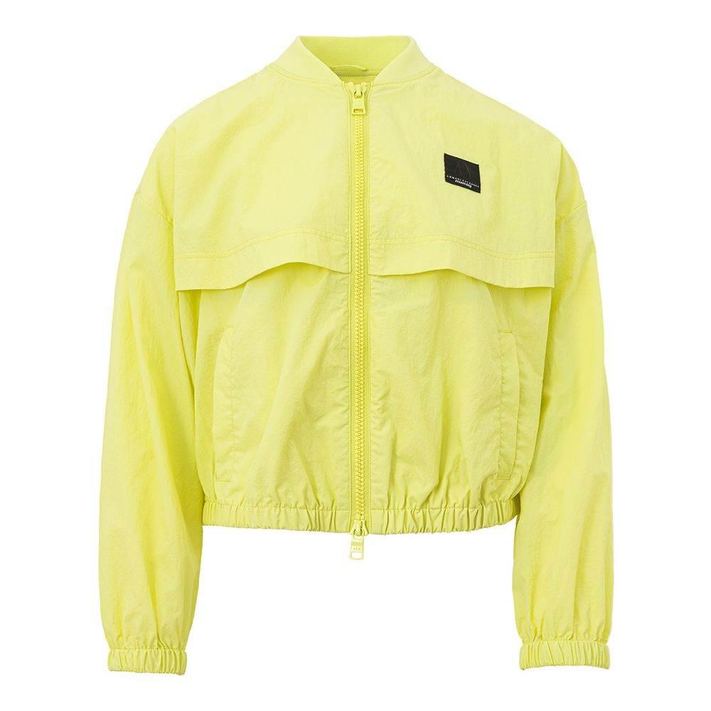 Armani Exchange Chic Yellow Polyamide Jacket for Women - Hilstor