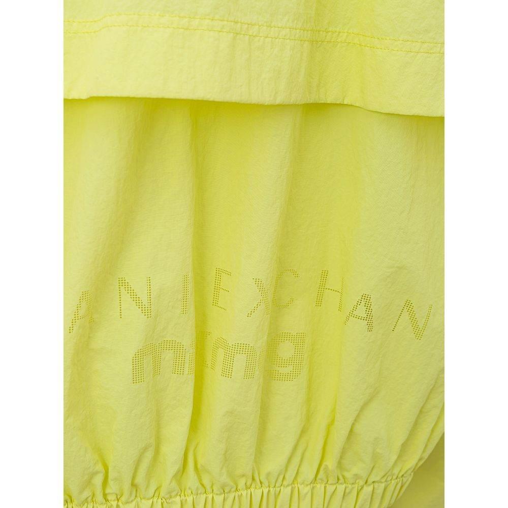 Armani Exchange Chic Yellow Polyamide Jacket for Women - Hilstor