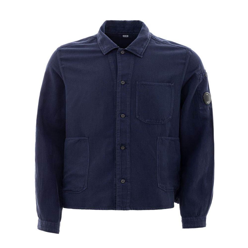C.P. Company Blue Cotton Denim - Hilstor