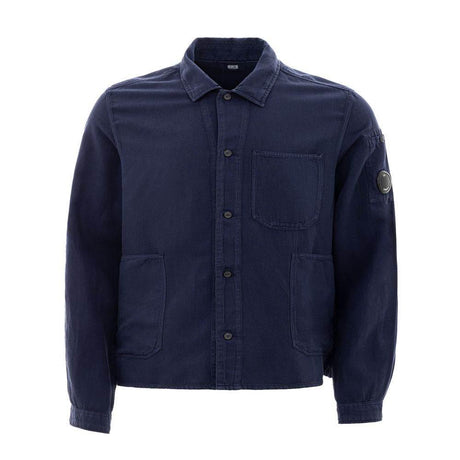 C.P. Company Blue Cotton Denim - Hilstor