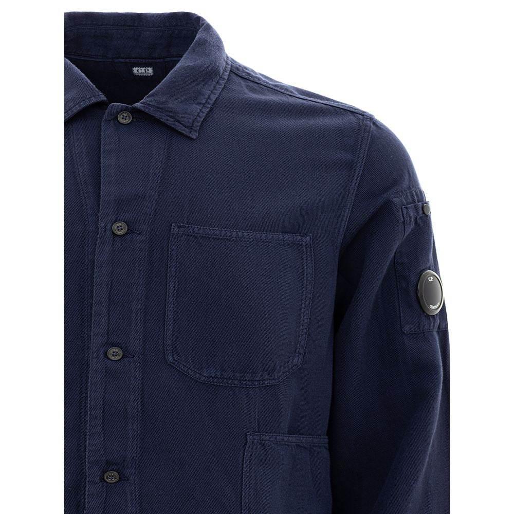 C.P. Company Blue Cotton Denim - Hilstor