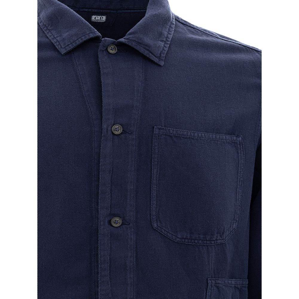 C.P. Company Blue Cotton Denim - Hilstor