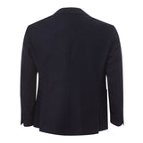 Elegant Blue Cotton Lardini Jacket - Hilstor