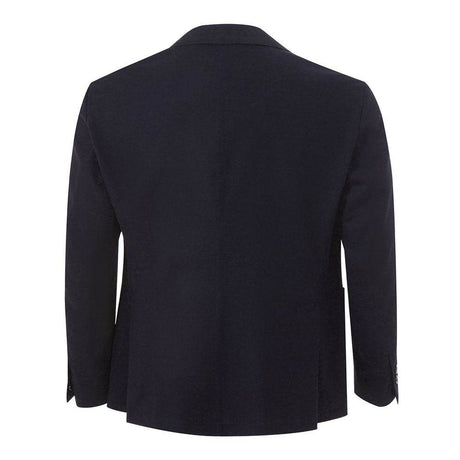 Elegant Blue Cotton Lardini Jacket - Hilstor